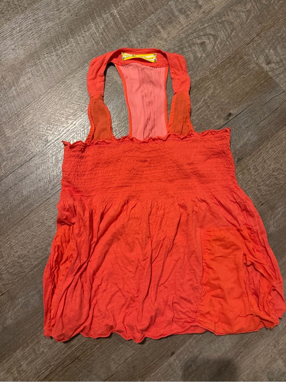 Vintage (2007) Free People tunic Tank with pockets. Size L